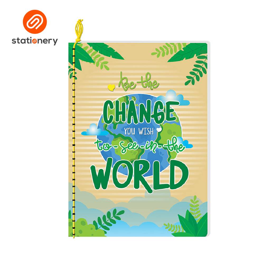 Advance Go Green Yarn Notebook 80lvs Pack of 8-9