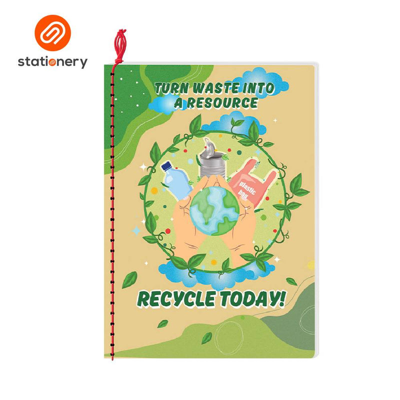 Advance Go Green Yarn Notebook 80lvs Pack of 8-zoom-