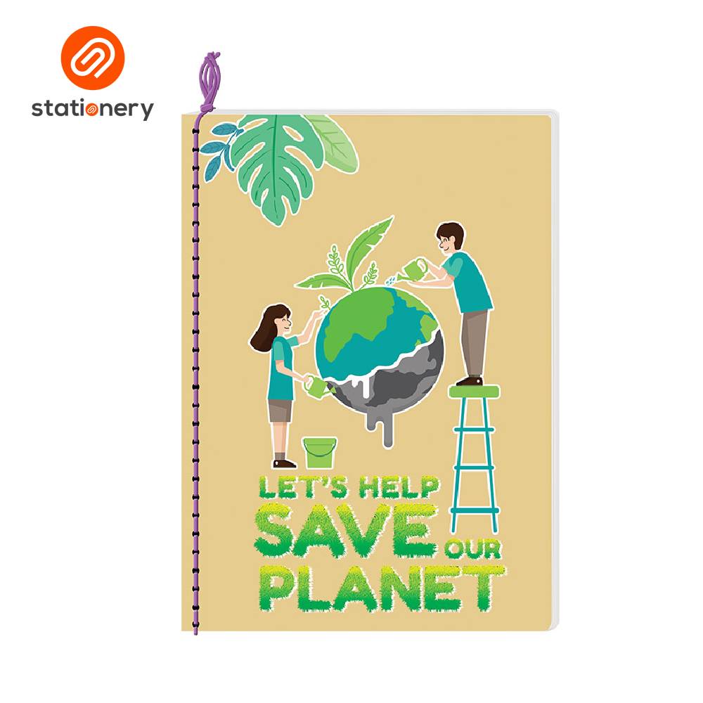 Advance Go Green Yarn Notebook 80lvs Pack of 8-10