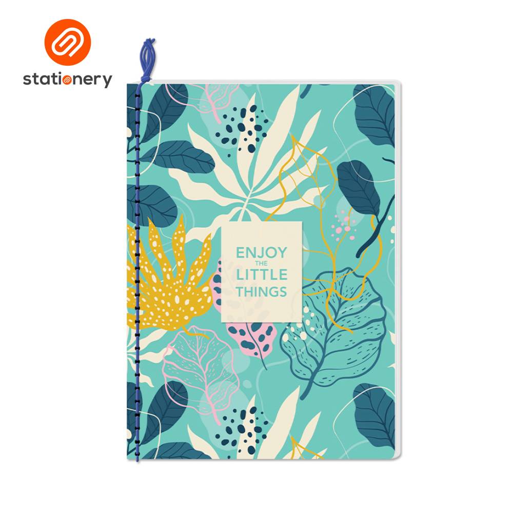 Advance Falcon Florals Yarn Notebook 80lvs Pack of 8-6