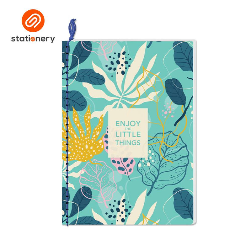 Advance Falcon Florals Yarn Notebook 80lvs Pack of 8-zoom-