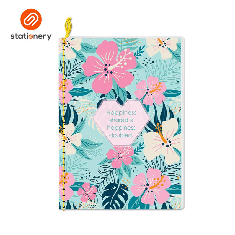 Advance Falcon Florals Yarn Notebook 80lvs Pack of 8-zoom-