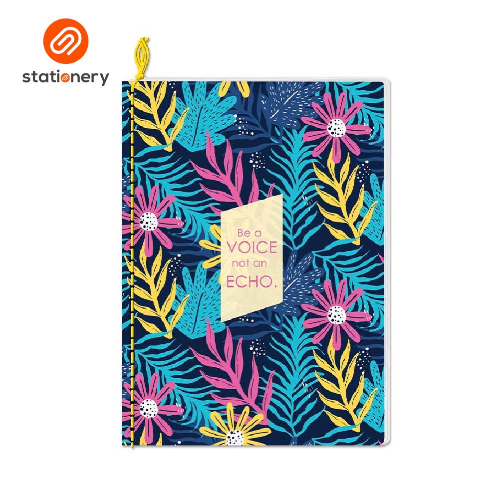 Advance Falcon Florals Yarn Notebook 80lvs Pack of 8-11