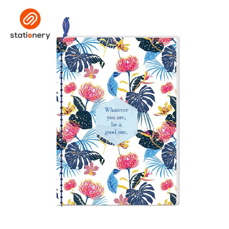 Advance Falcon Florals Yarn Notebook 80lvs Pack of 8-zoom-