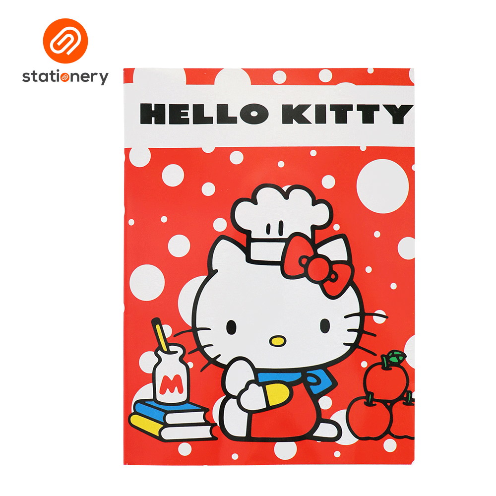 Hello Kitty Writing Notebook 80lvs Pack of 8-6