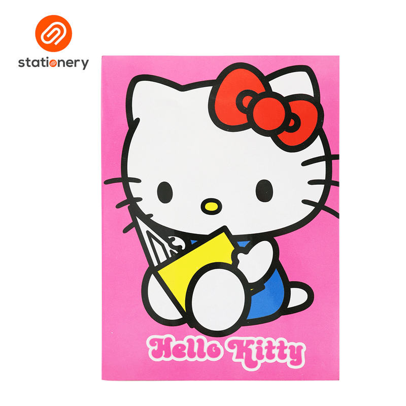 Hello Kitty Writing Notebook 80lvs Pack of 8-zoom-