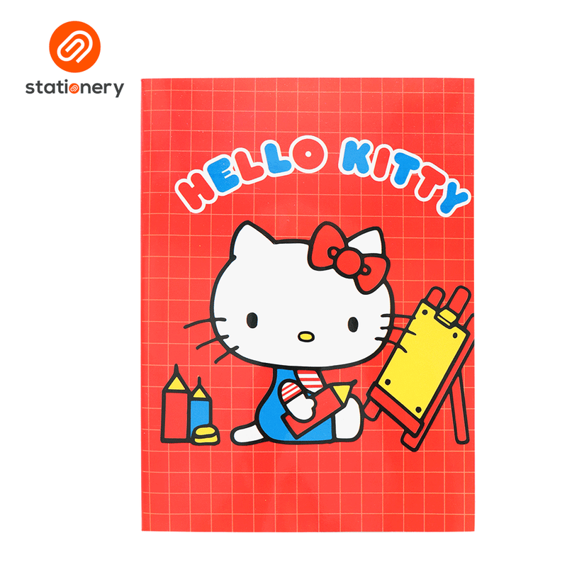 Hello Kitty Writing Notebook 80lvs Pack of 8-zoom-