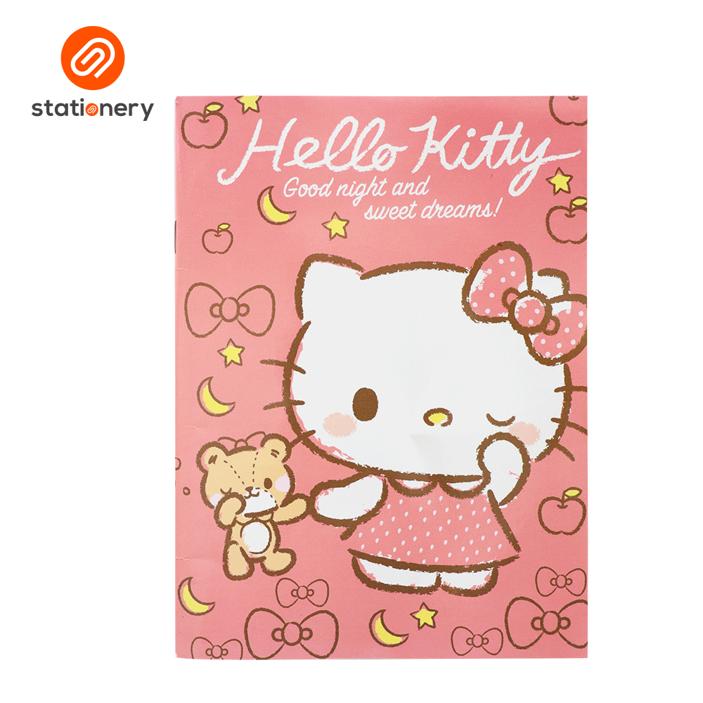 Hello Kitty Writing Notebook 80lvs Pack of 8-2
