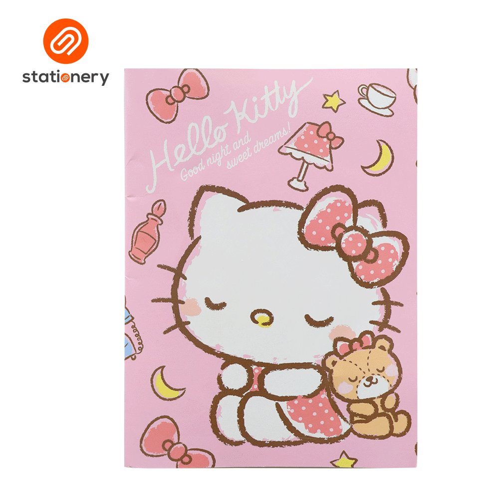 Hello Kitty Writing Notebook 80lvs Pack of 8-3