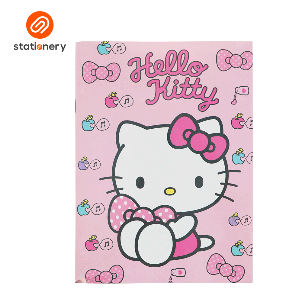 Hello Kitty Writing Notebook 80lvs Pack of 8-4