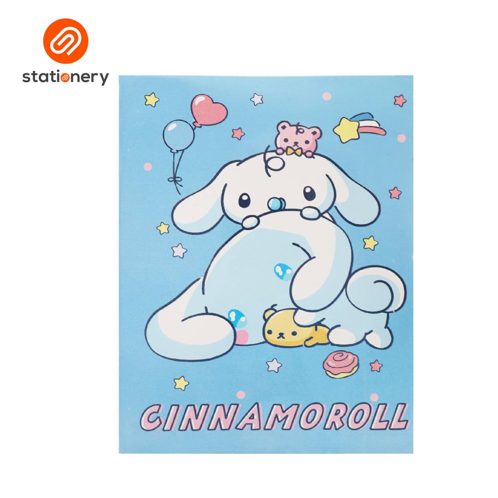 Cinnamoroll Writing Notebook 80lvs Pack of 8-zoom-4