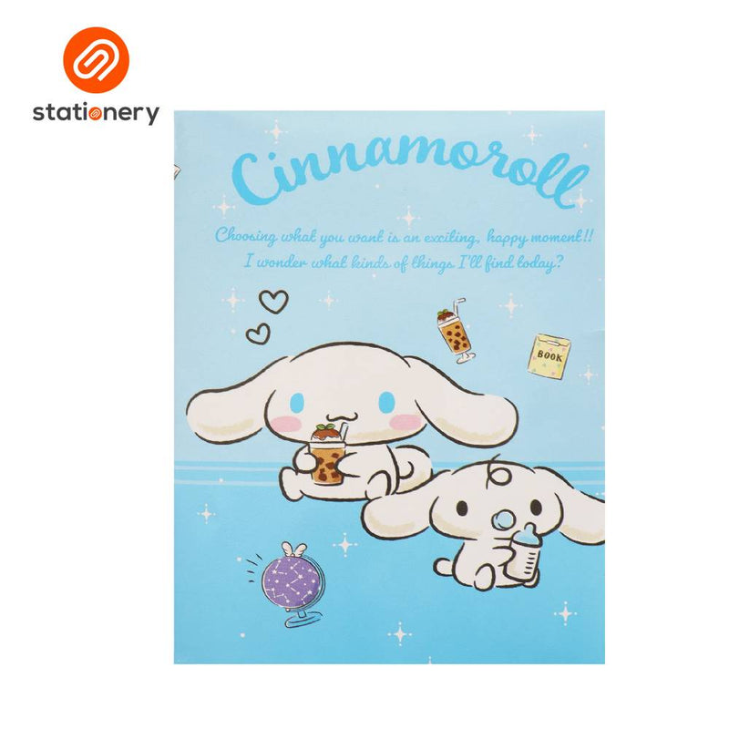 Cinnamoroll Writing Notebook 80lvs Pack of 8-zoom-