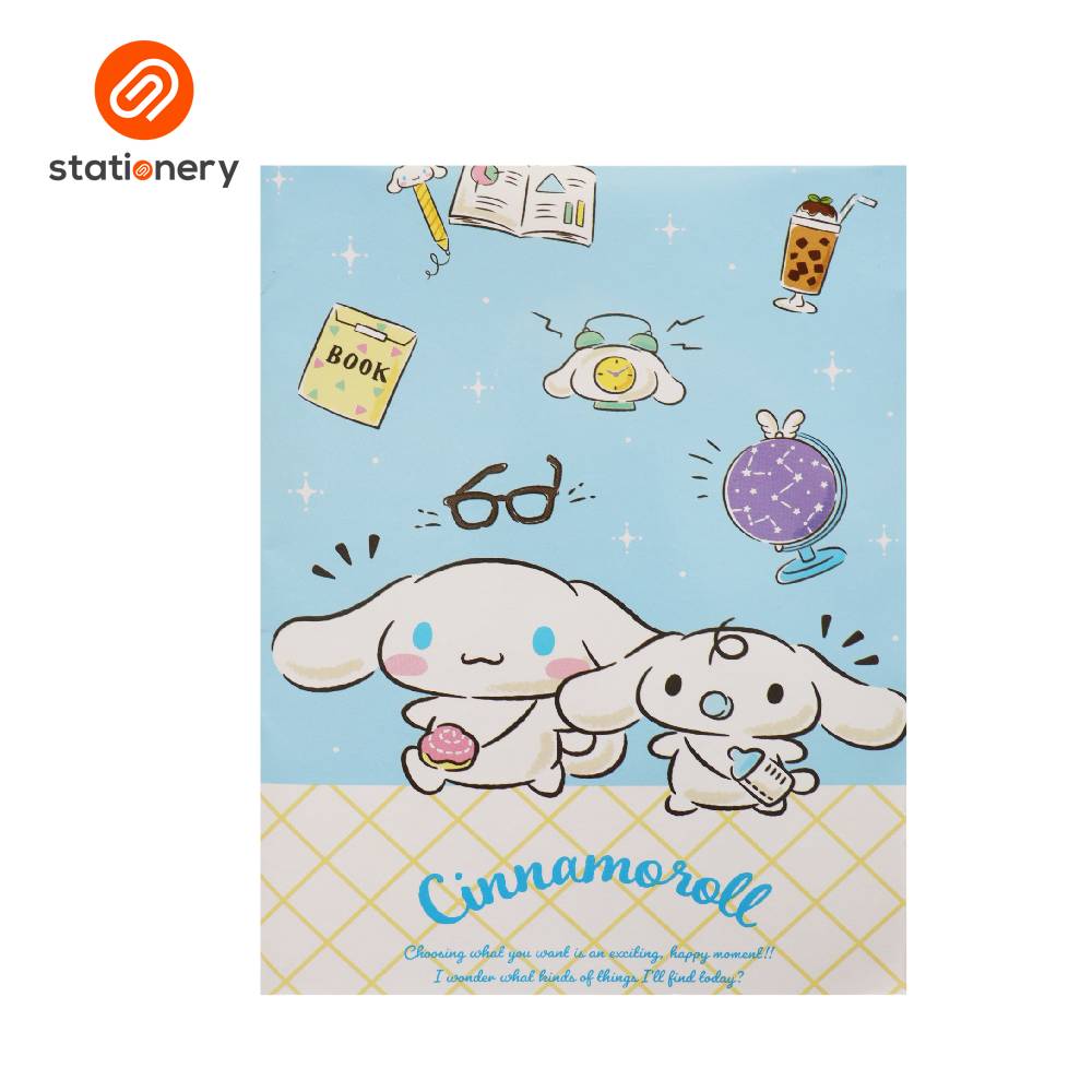 Cinnamoroll Writing Notebook 80lvs Pack of 8-7