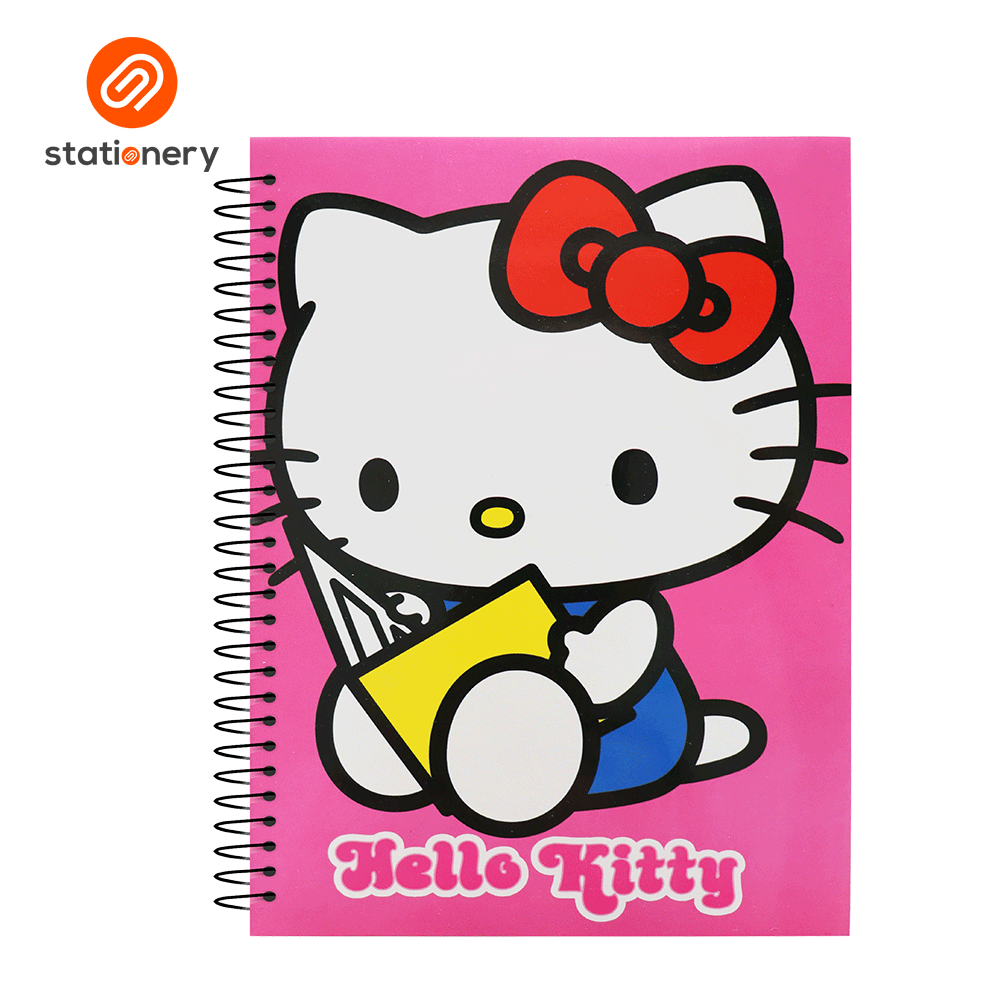 Hello Kitty Spiral Notebook 80lvs Pack of 8-zoom-8