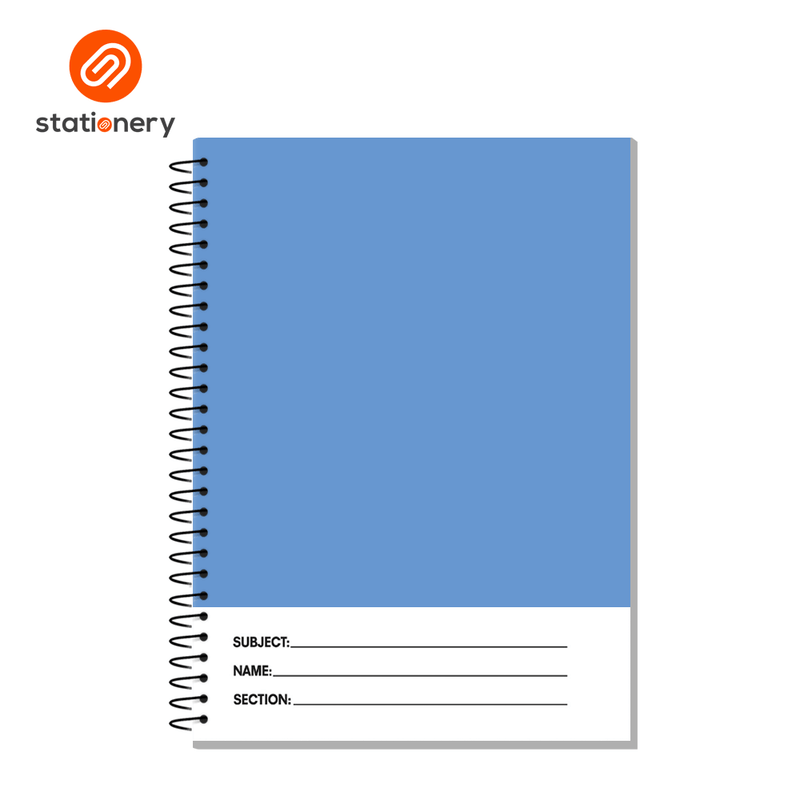 Pastel Colors Spiral Notebook 80lvs Pack of 5-zoom-