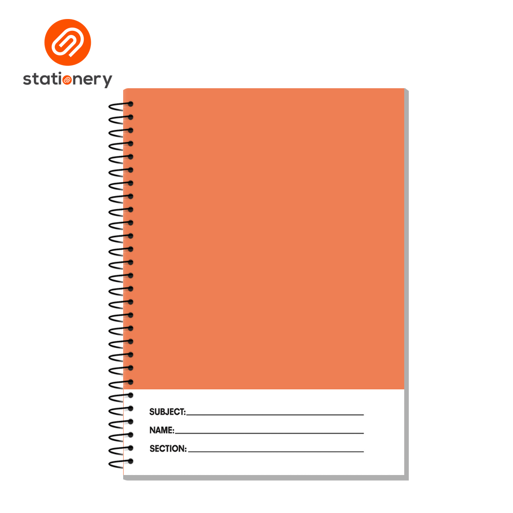 Pastel Colors Spiral Notebook 80lvs Pack of 5-16