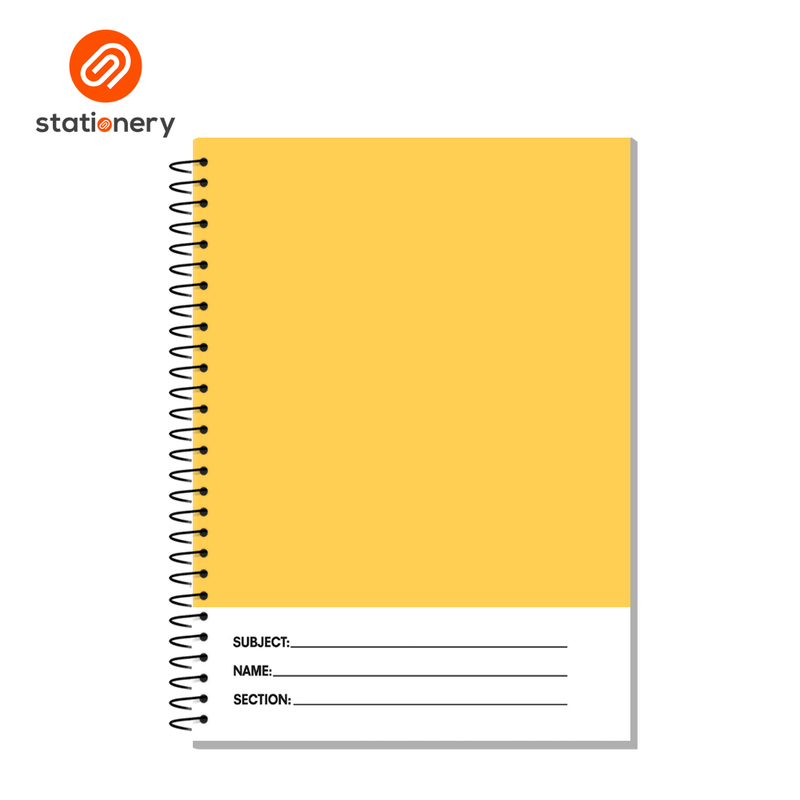 Pastel Colors Spiral Notebook 80lvs Pack of 5-zoom-