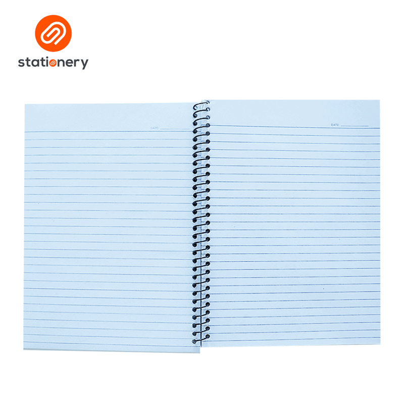 Pastel Colors Spiral Notebook 80lvs Pack of 5-zoom-