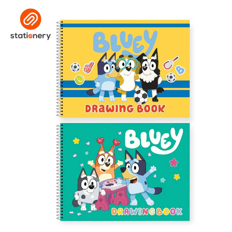 Advance Bluey Drawing Book 40lvs Pack of 3 - 9x12"-zoom-