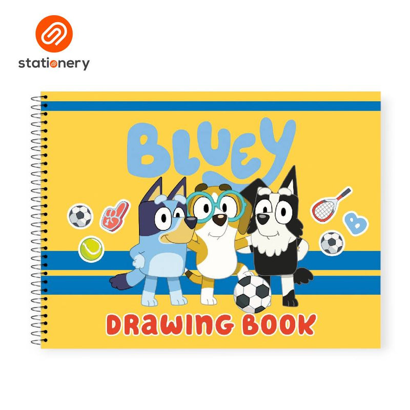 Advance Bluey Drawing Book 40lvs Pack of 3 - 9x12"-zoom-