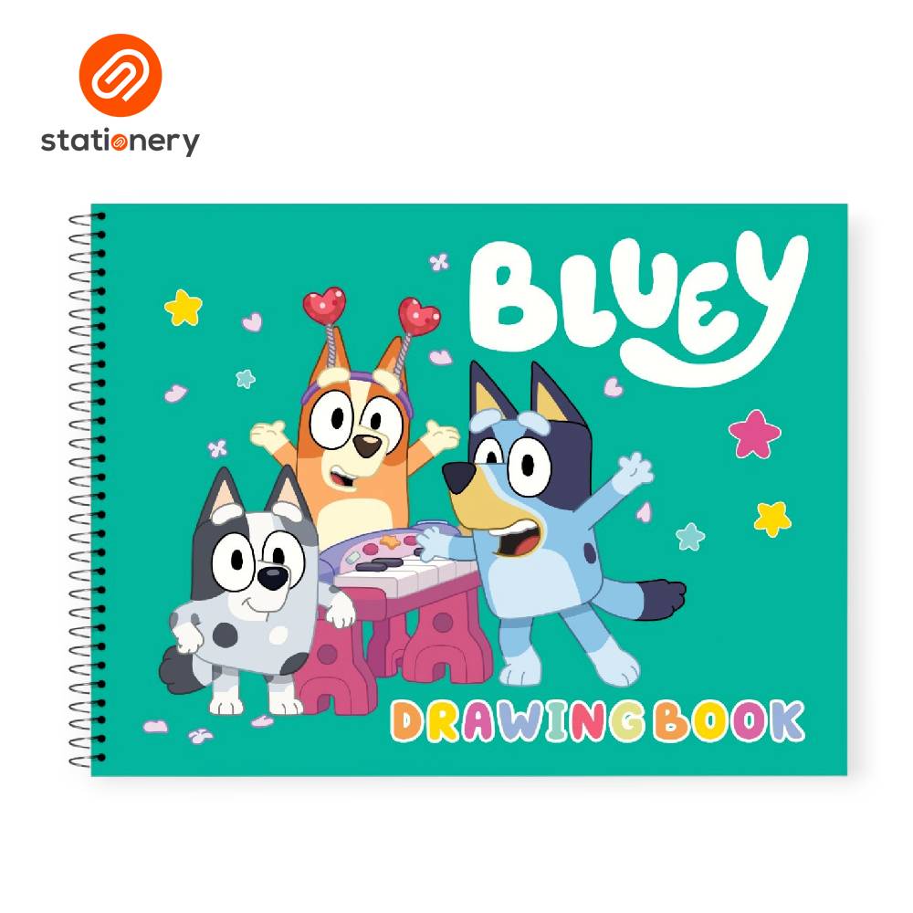Advance Bluey Drawing Book 40lvs Pack of 3 - 9x12"-zoom-2