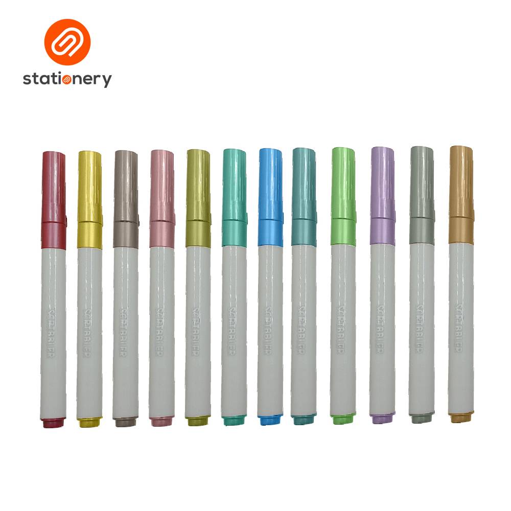 Scribbler Metallic Markers 12 Colors-3