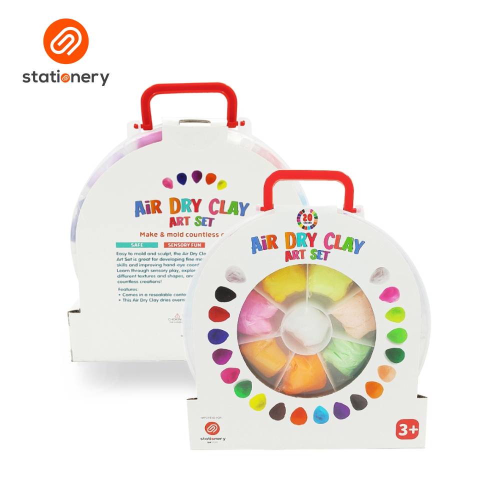 Air Dry Clay Art Set 20 Colors-zoom-2
