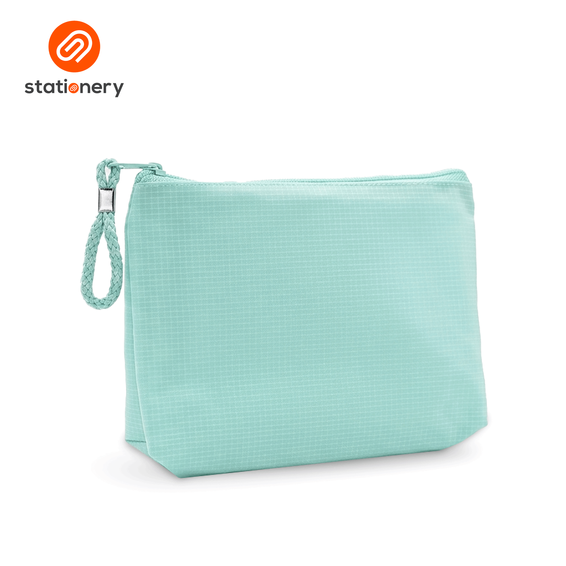 Triangle Checkered Colored PVC Pouch - 21x6x15cm-7