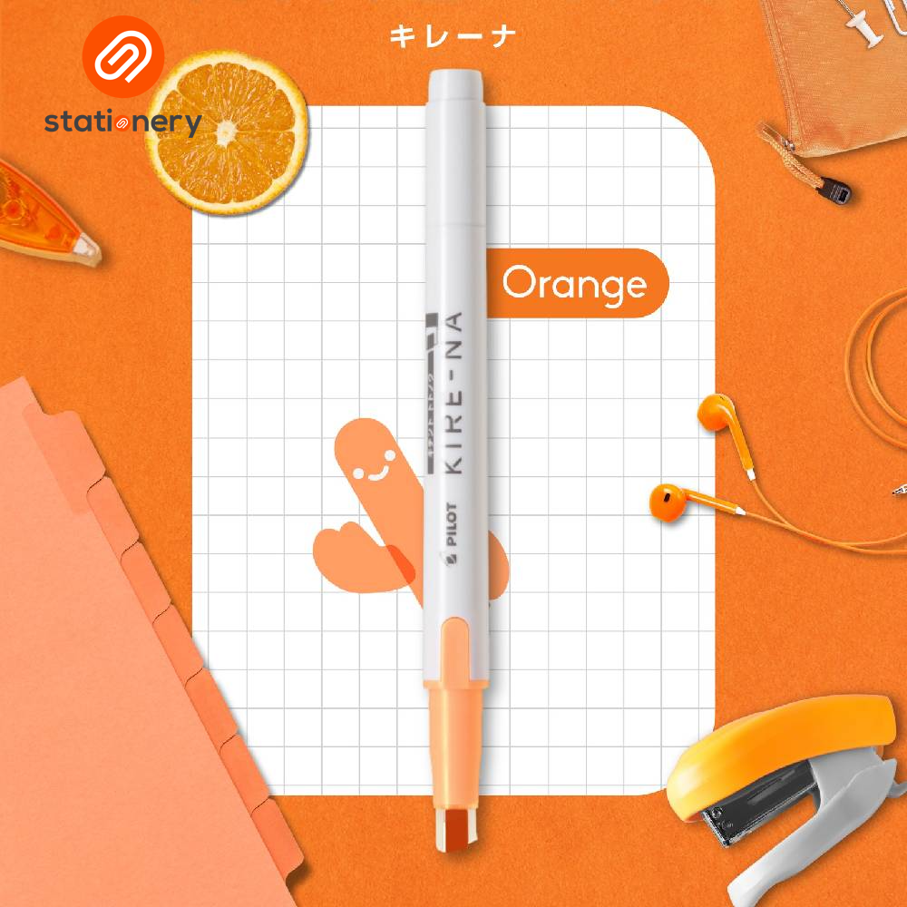 Pilot Kire-Na Dual Tip Highlighter - Basic Colors
