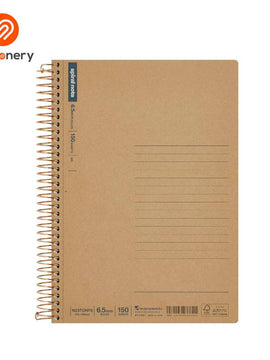 Maruman Spiral Notebook Basic Ruled A5 - 150 Sheets