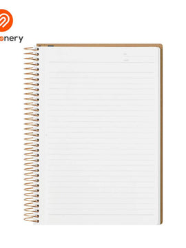 Maruman Spiral Notebook Basic Ruled A5 - 150 Sheets