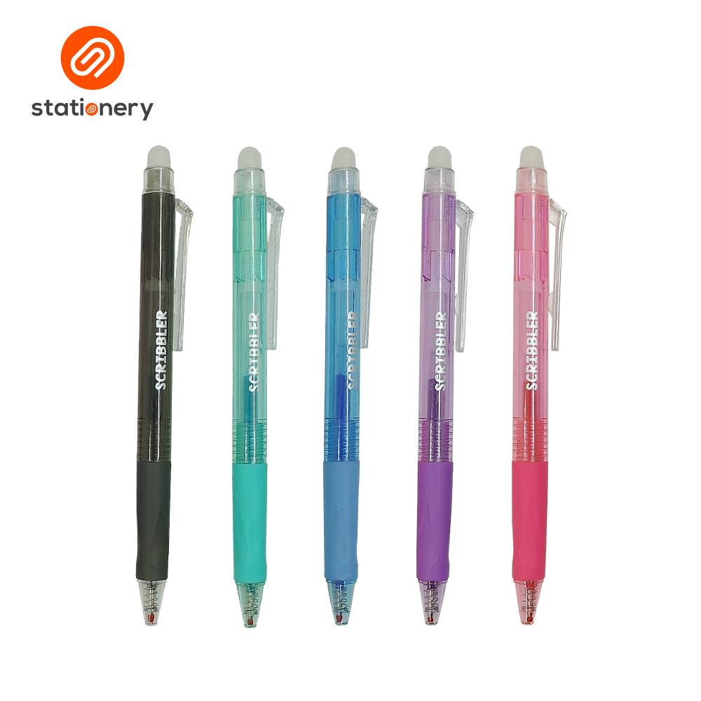 Scribbler Erasable Gel Pens 5 Colors