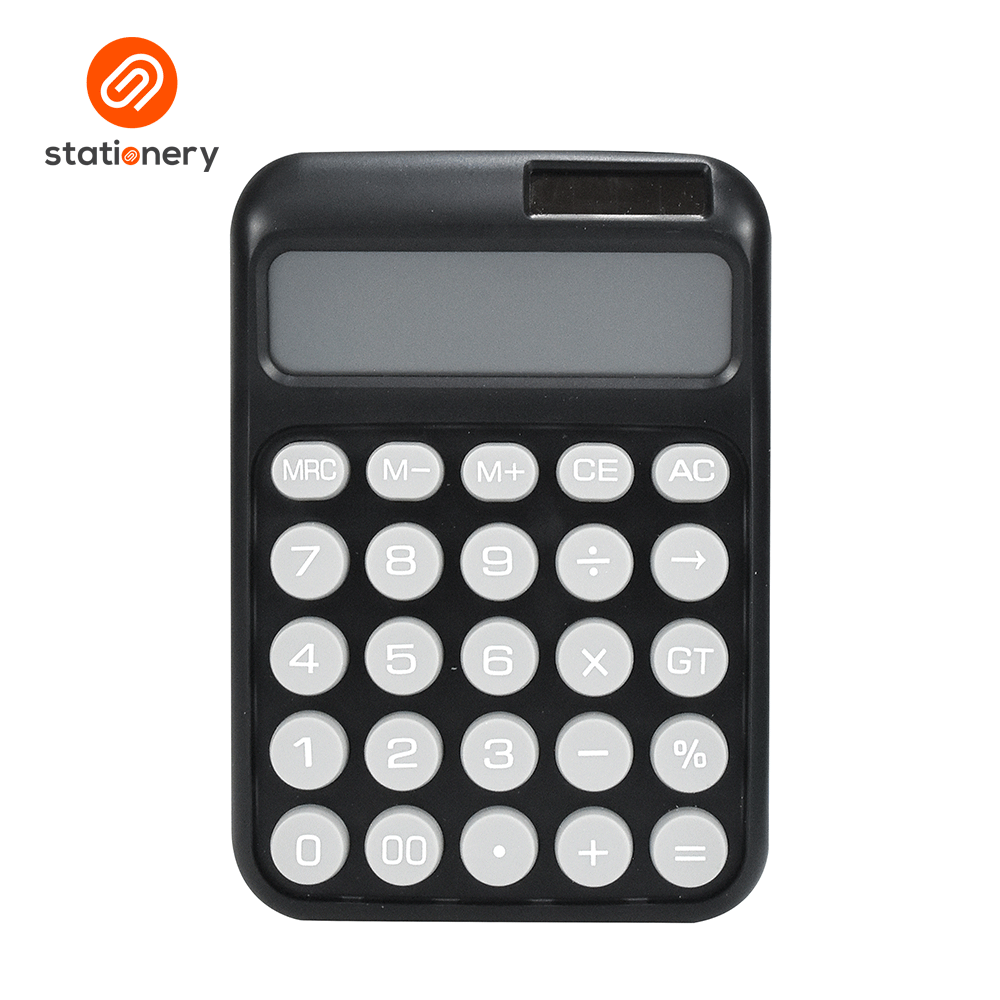 12 Digits Desktop Colored Calculator with Solar-18