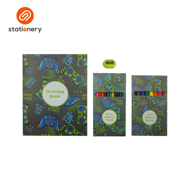Draw and Color On-the-Go Kids Travel Kit-zoom-