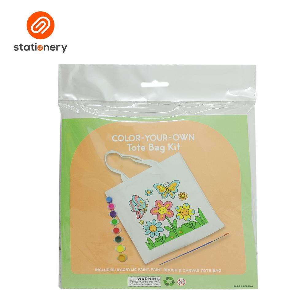 Paint Your Own Canvas Tote Bag Kit-14