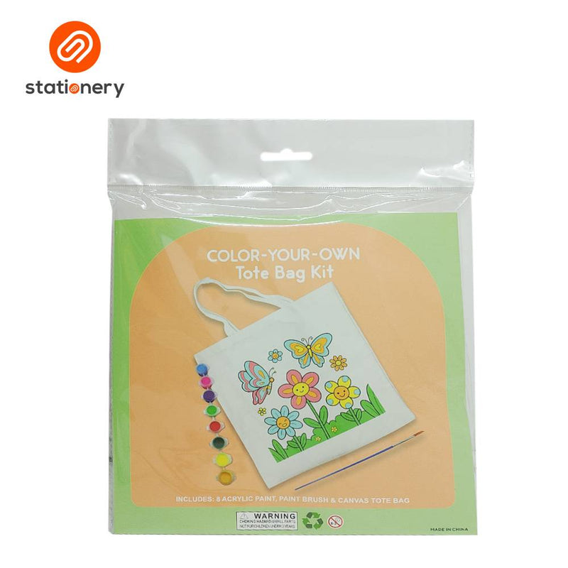 Paint Your Own Canvas Tote Bag Kit-zoom-
