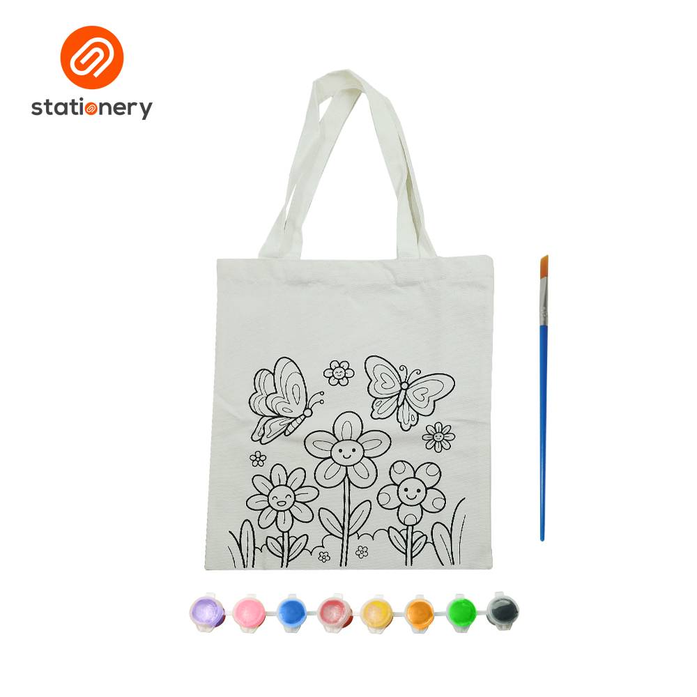 Paint Your Own Canvas Tote Bag Kit-13