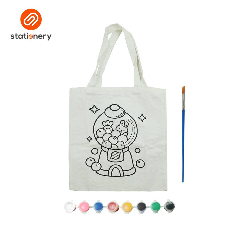 Paint Your Own Canvas Tote Bag Kit-zoom-