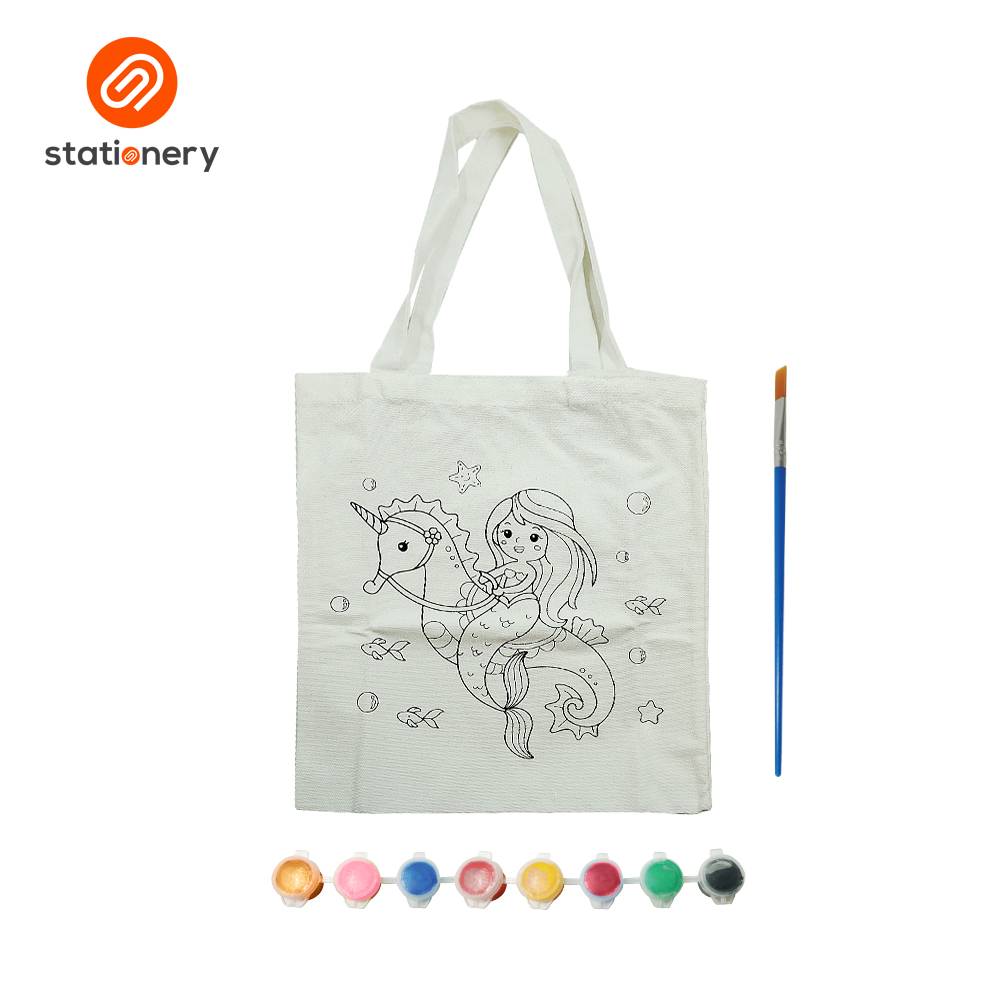 Paint Your Own Canvas Tote Bag Kit-17