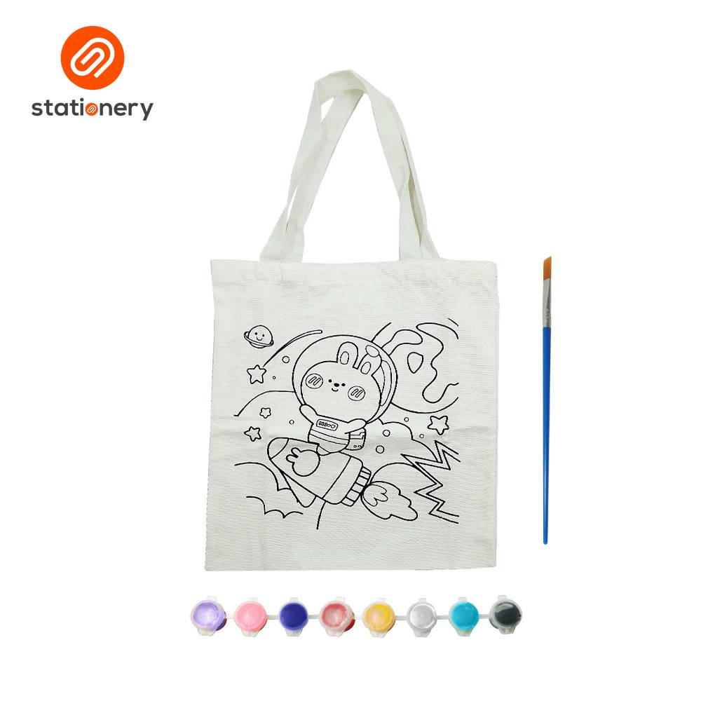 Paint Your Own Canvas Tote Bag Kit