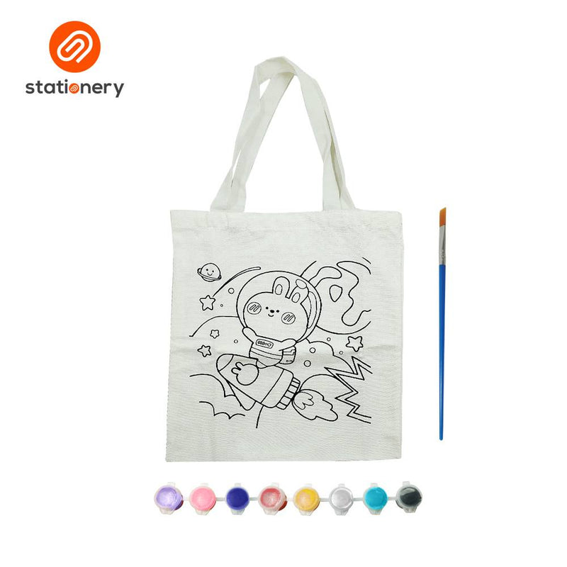 Paint Your Own Canvas Tote Bag Kit-zoom-