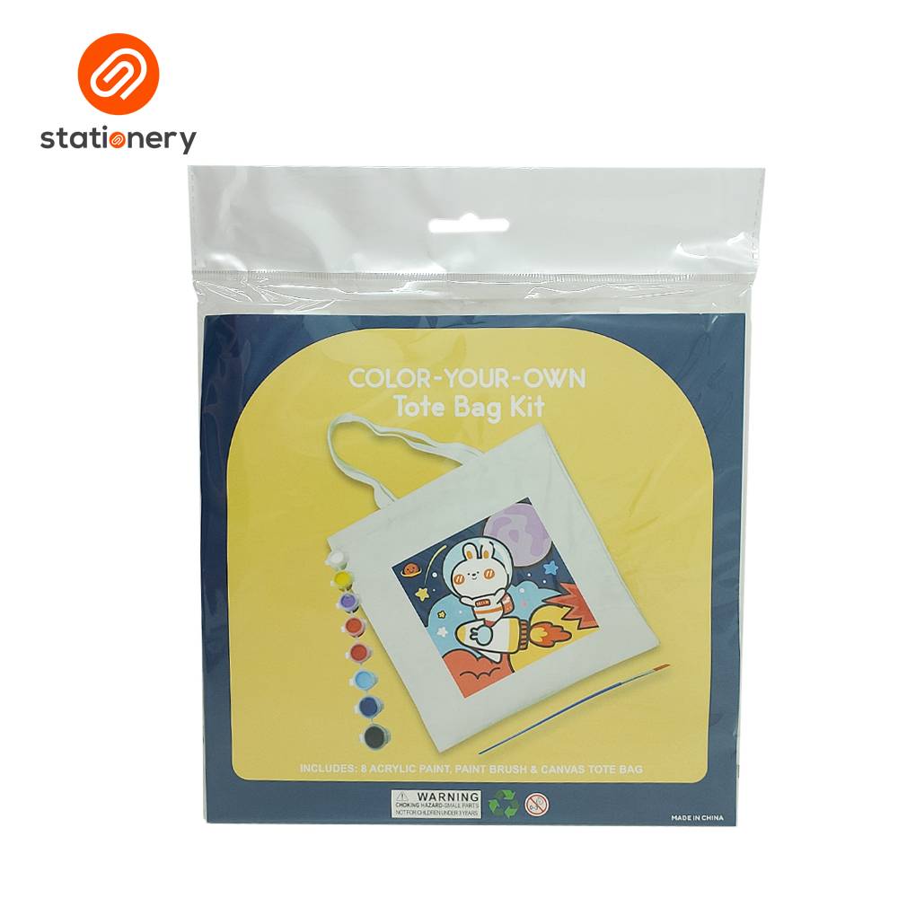 Paint Your Own Canvas Tote Bag Kit