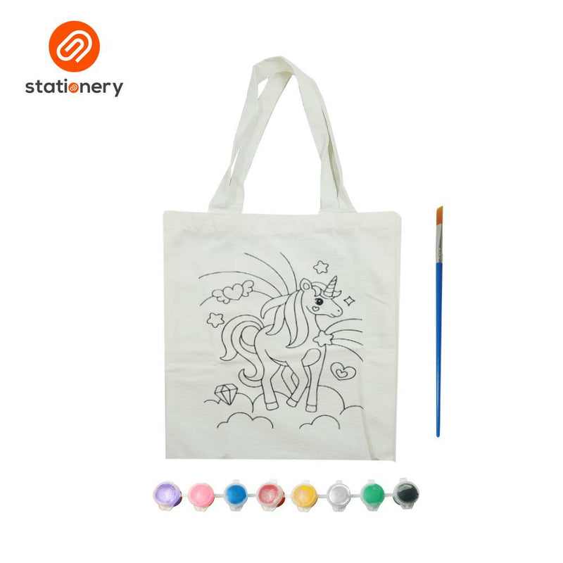 Paint Your Own Canvas Tote Bag Kit-zoom-