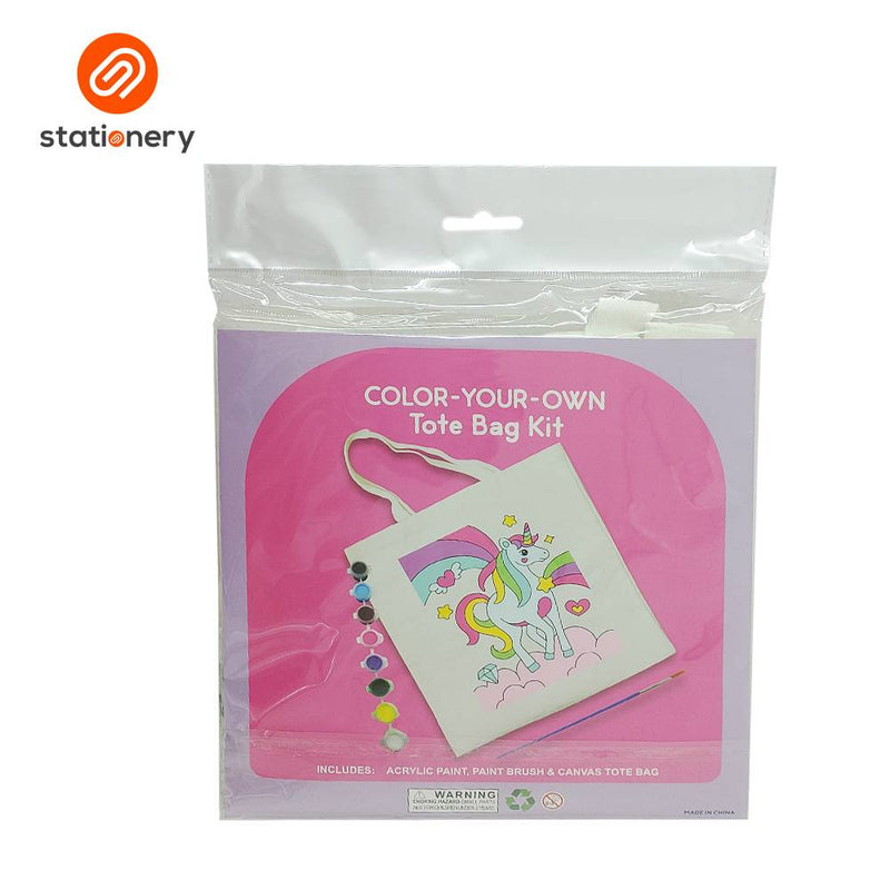 Paint Your Own Canvas Tote Bag Kit-zoom-