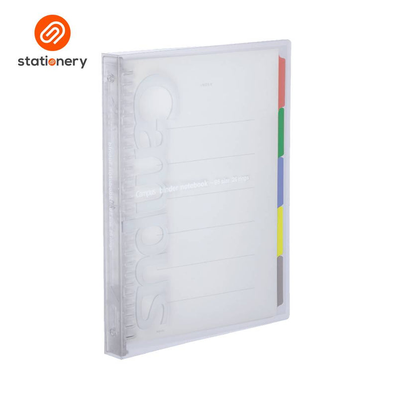 Kokuyo Campus Slide Binder B5 Transparent-zoom-