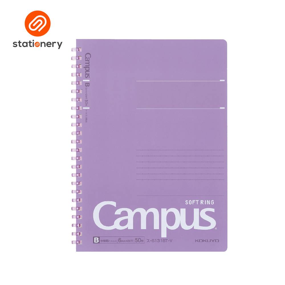 Kokuyo Campus Notebook 6mm 50 Sheets A5-zoom-6