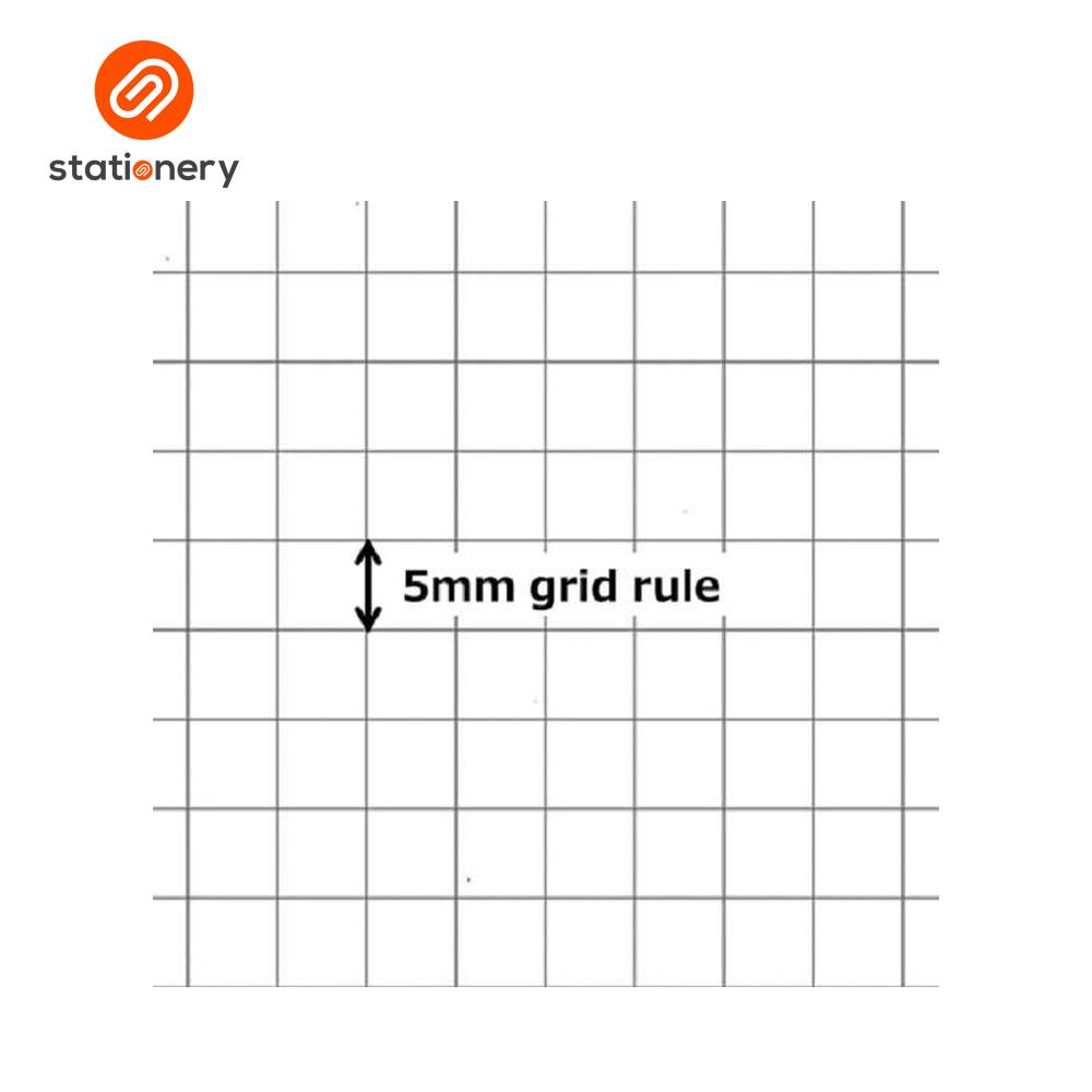 Kokuyo Campus Twin Ring Notebook 5mm Grid Line 50 Sheets A5
