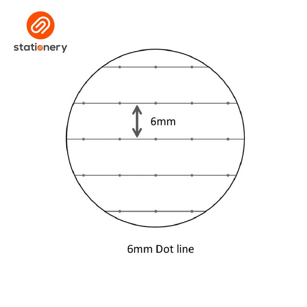 Kokuyo Campus Twin Ring Notebook 6mm Dot Rule 50 Sheets A5-2
