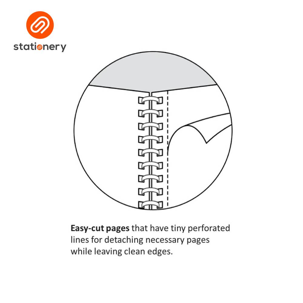 Kokuyo Campus Twin Ring Notebook 6mm Dot Rule 50 Sheets A5-3