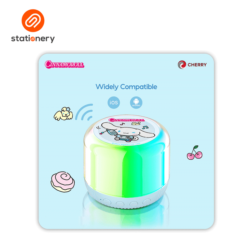 Sanrio Characters and CHERRY Bluetooth Speaker-zoom-